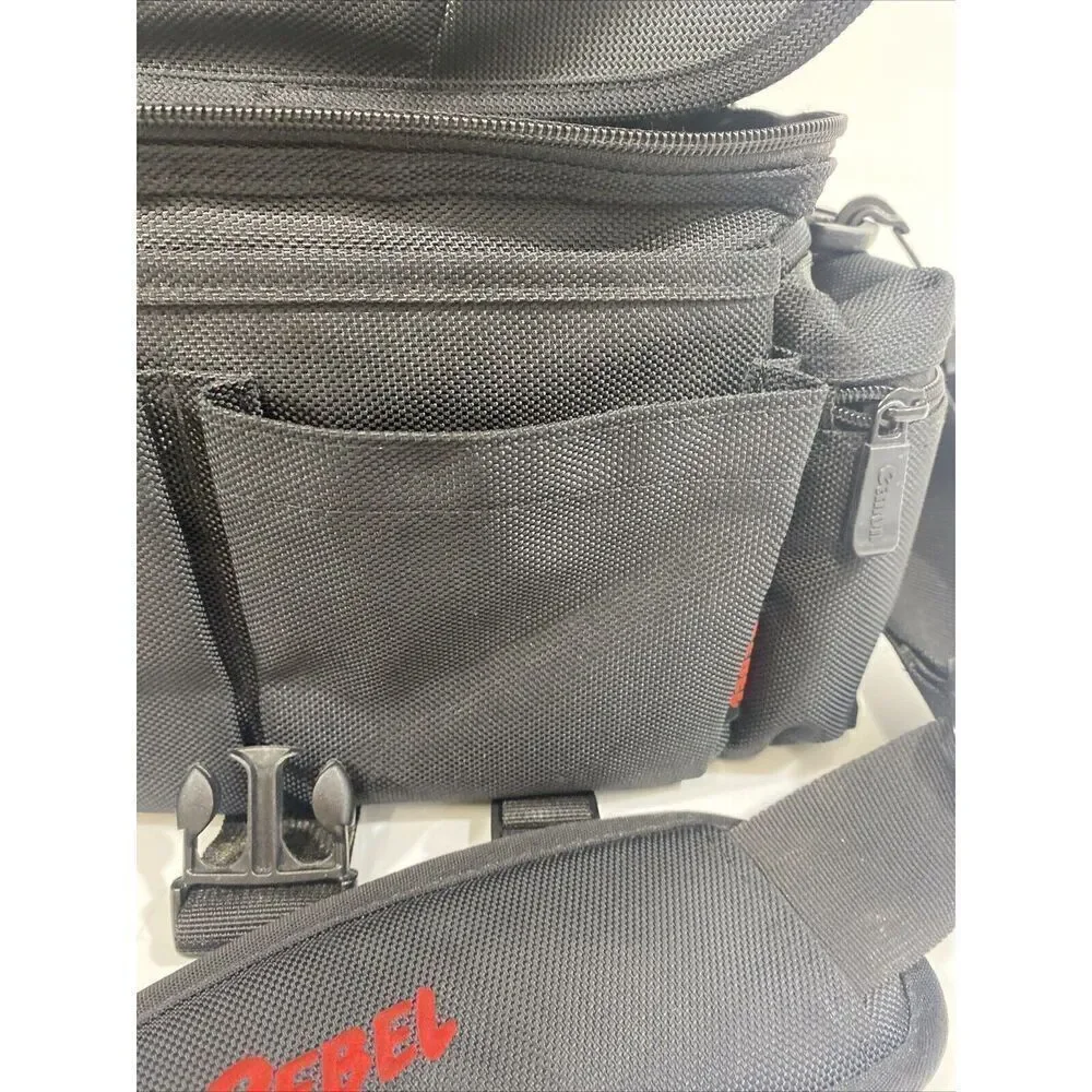 Canon Rebel Nylon Padded Camera Equipment Bag‎ Strap + Pockets 14